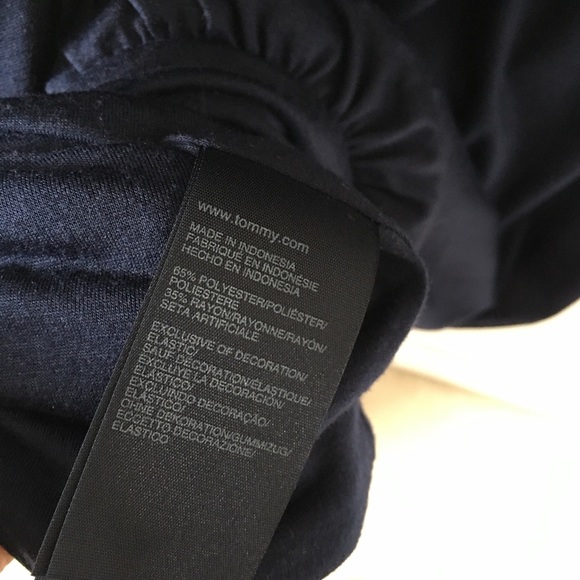 BNWT Navy Blue Tommy Hilfiger Casual Mini Dress - Picture 8 of 8